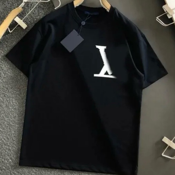 New Louis Vuitton Black Short Sleeve Tee Mens XXL - Picture 1 of 5